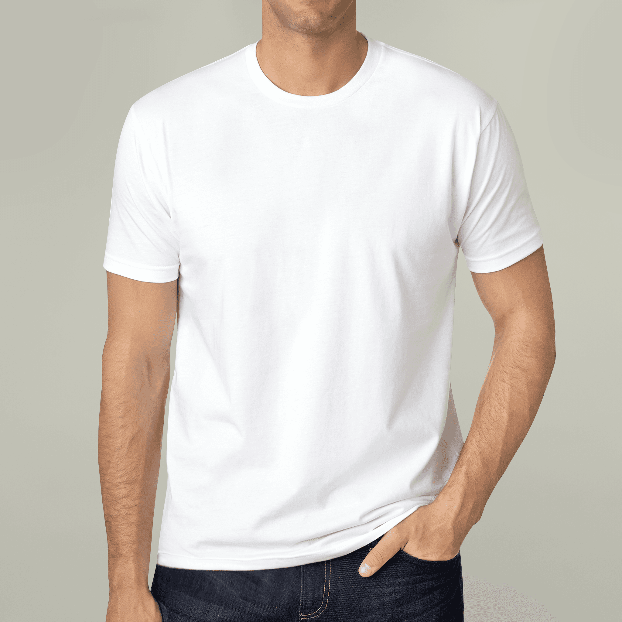 Unisex Cotton Crew Tee