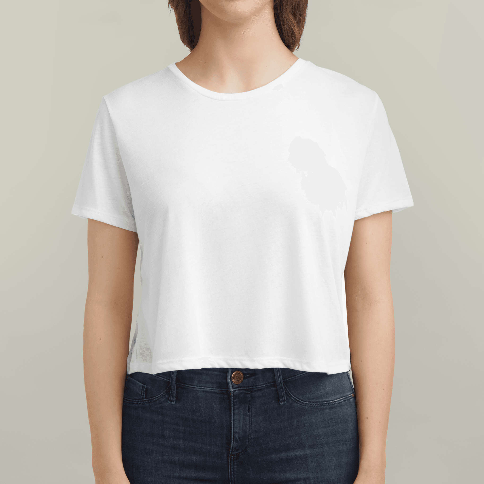 Women's Flowy Cropped Tee