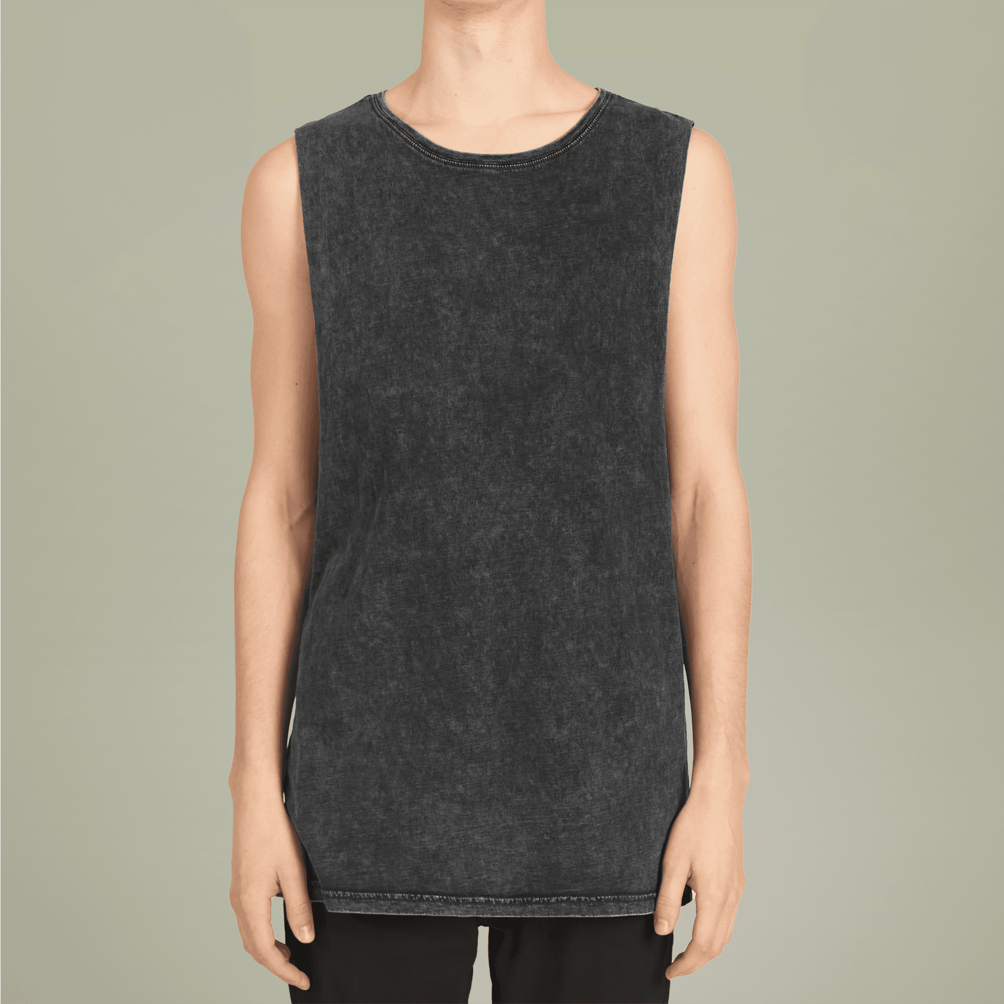 Unisex Stonewash Tank Top