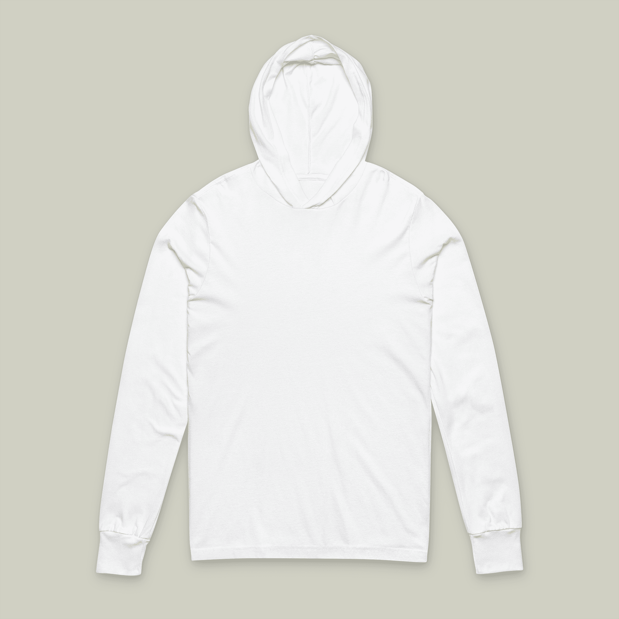Unisex Hooded Long Sleeve Tee