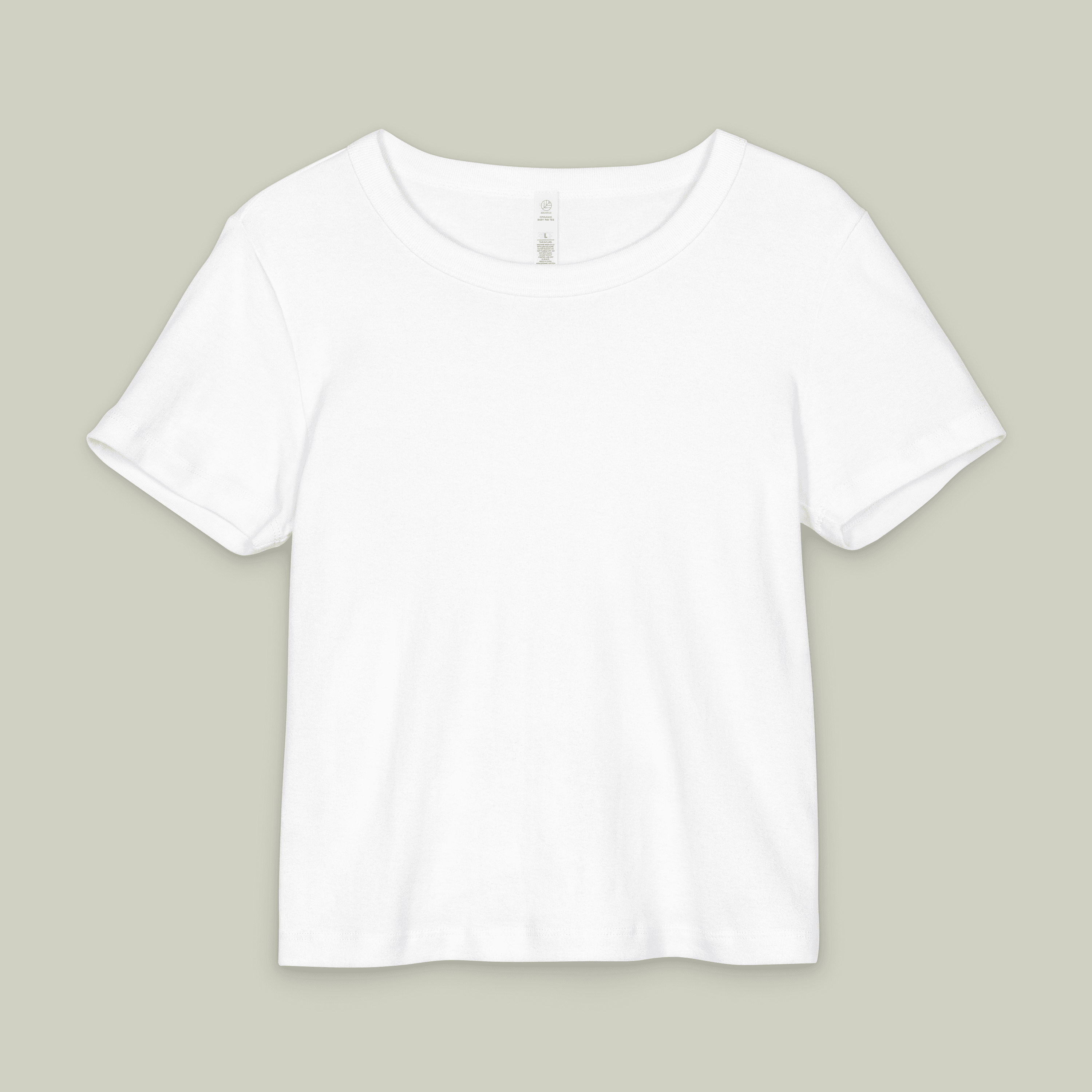 Organic Rib Baby Tee