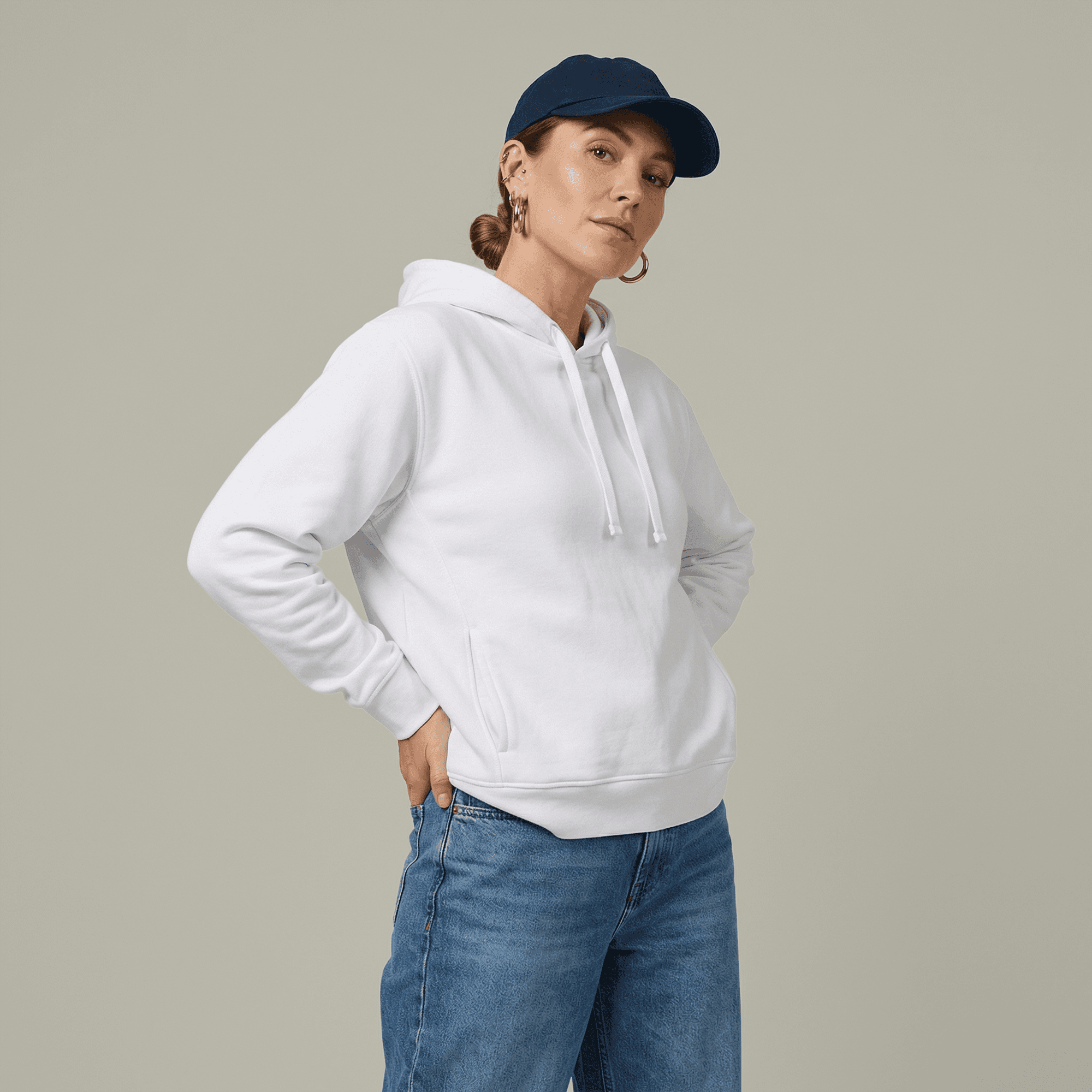 Unisex Organic Side Pocket Sounder Hoodie