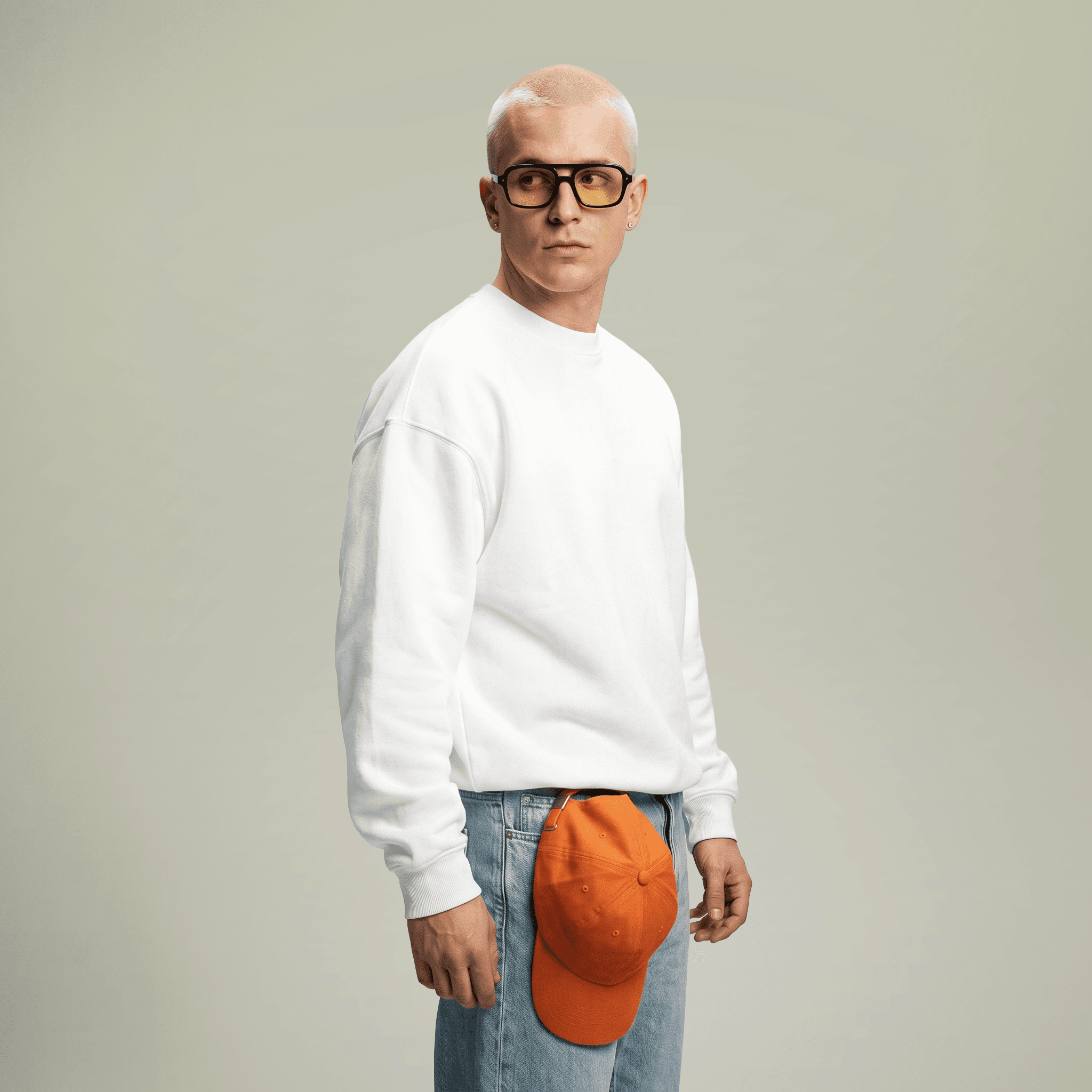 Unisex Organic Oversized Sweatshirt Radder 2.0