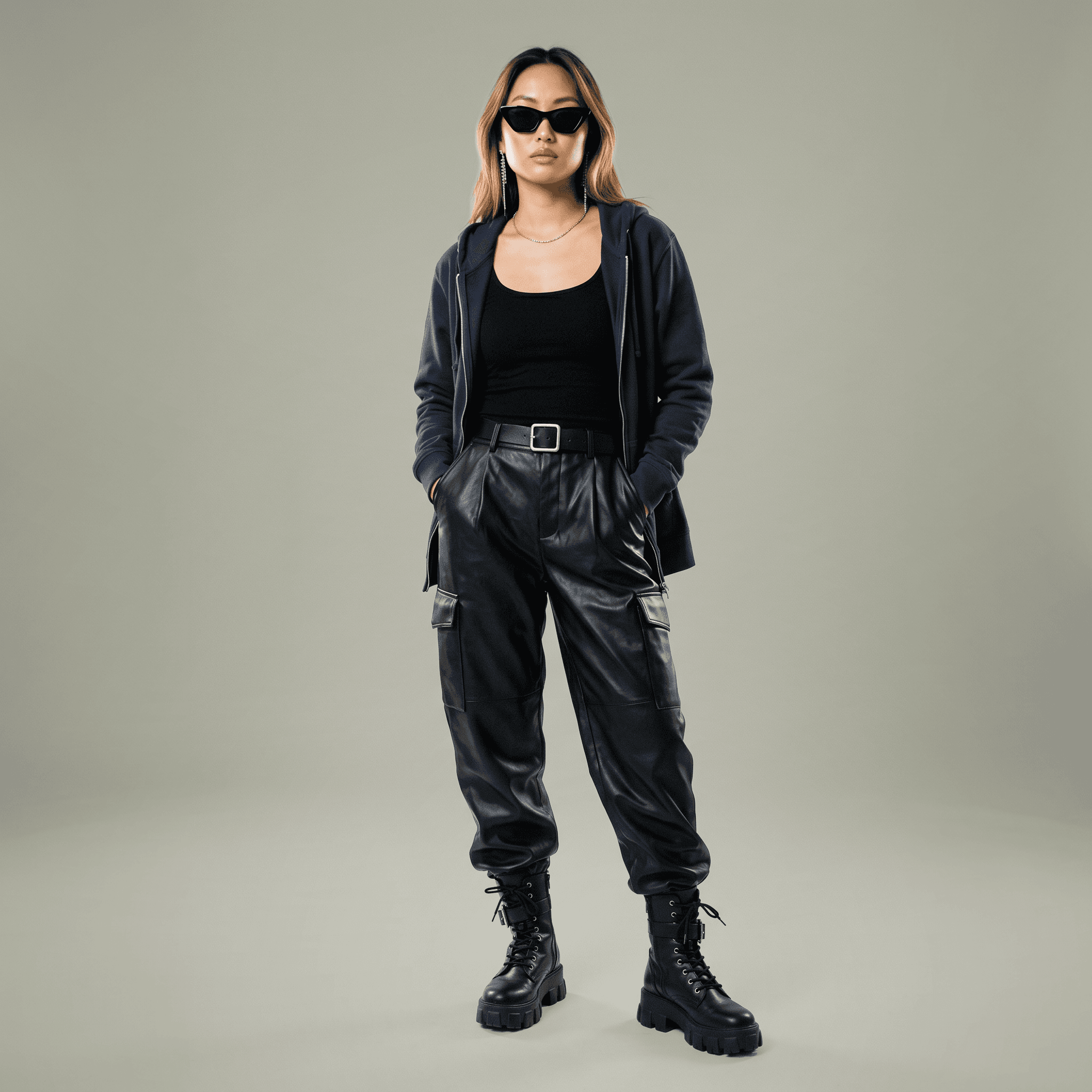 Unisex Fleece Zip Up Hoodie